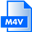 M4V File Extension Icon 32x32 png